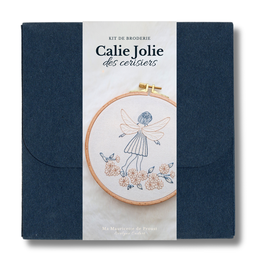 Kit de broderie - Calie Jolie des Cerisiers