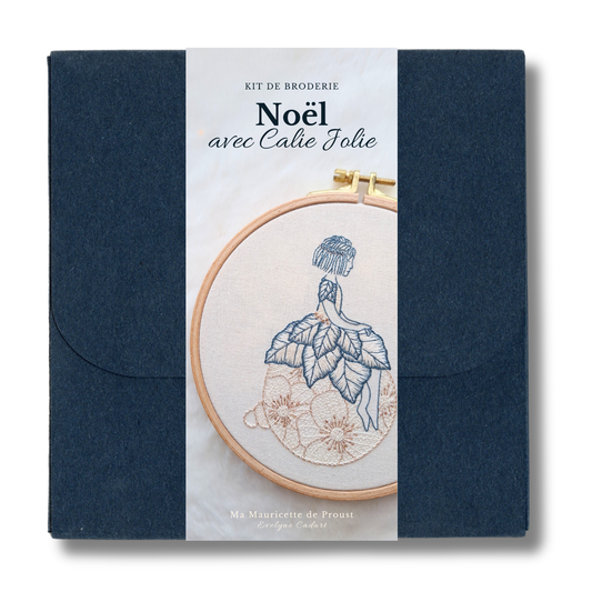 Kit de broderie - Noël avec Calie Jolie