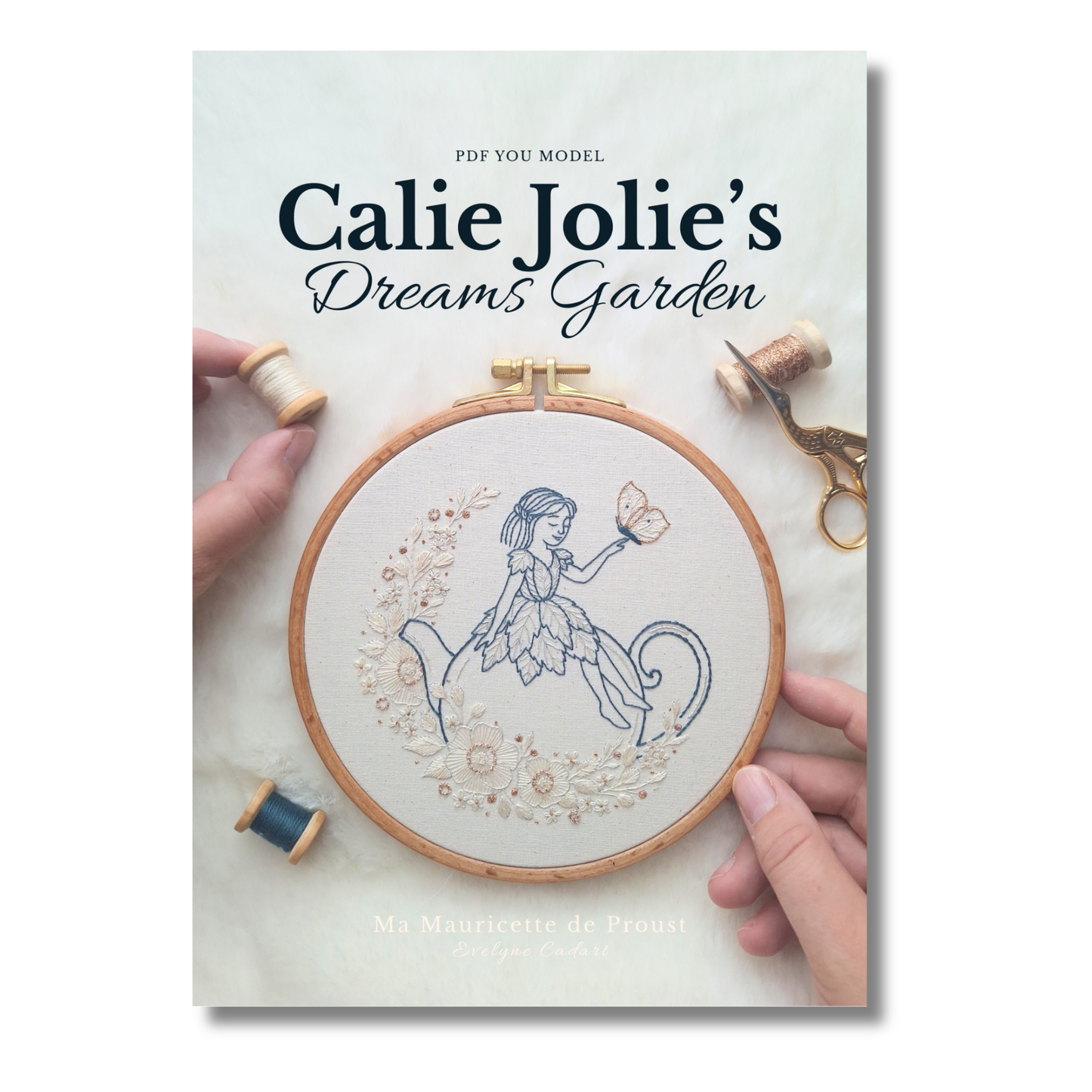 Patron de broderie - Le jardin rêvé de Calie Jolie