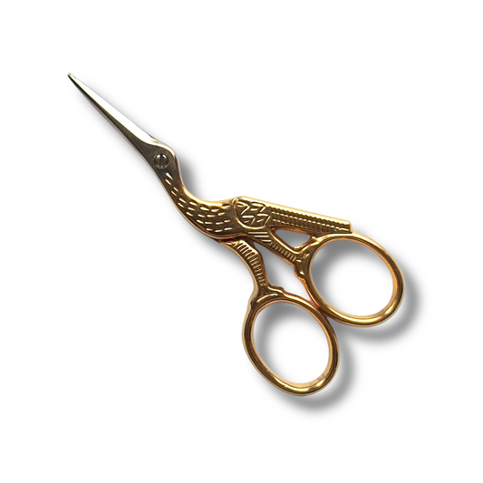 Ciseaux de broderie - modèle cigogne