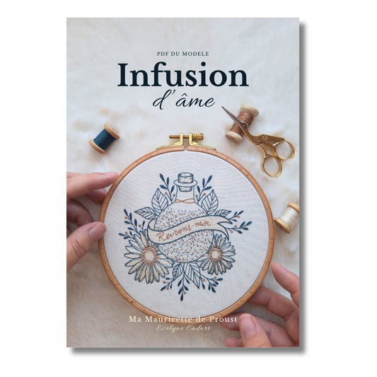 Patron de broderie - Infusion d'âme