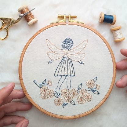 Kit de broderie - Calie Jolie des Cerisiers