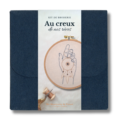Kit de broderie - Au creux de nos rêves