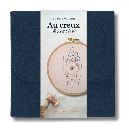 Kit de broderie - Au creux de nos rêves