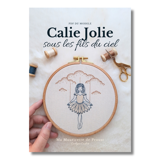 Patron de broderie - Calie Jolie sous les fils du ciel