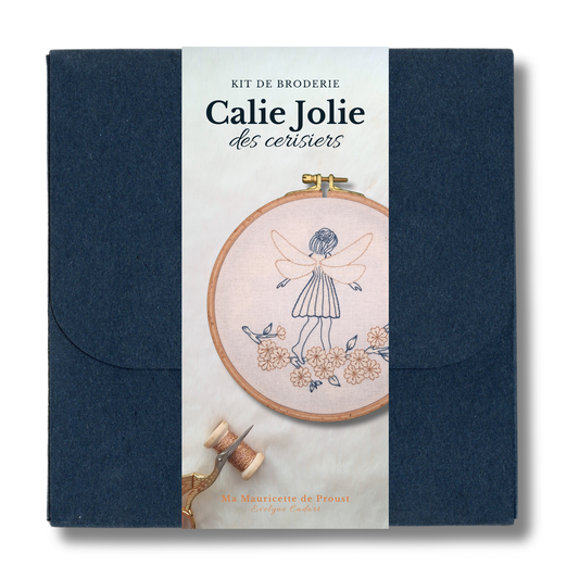 Kit de broderie - Calie Jolie des cerisiers