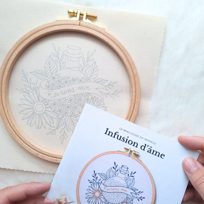 Kit de broderie - Infusion d'âme