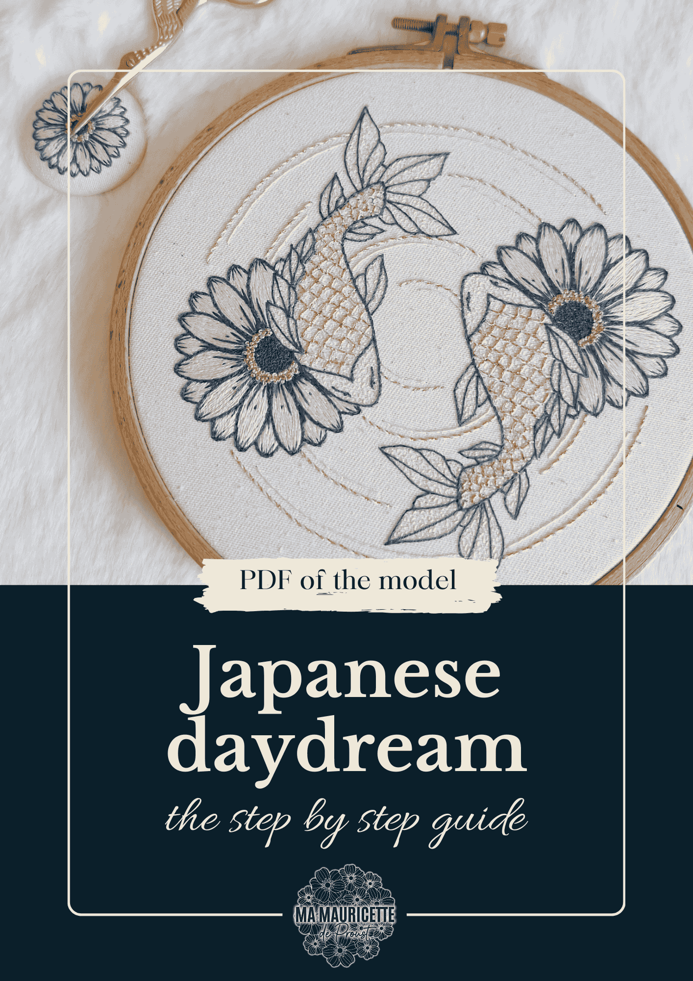Patron de broderie - Rêverie Japonaise