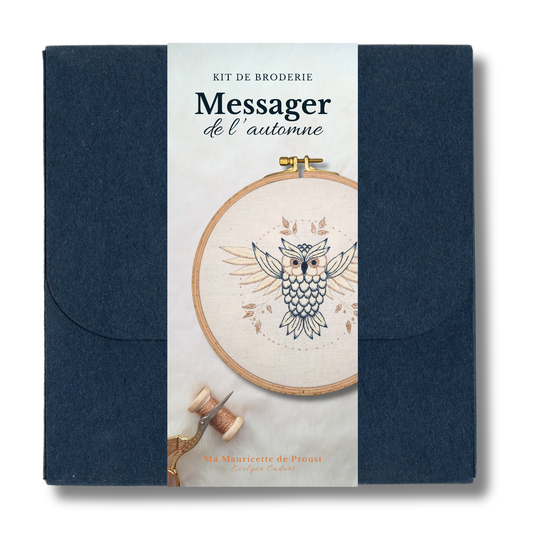 Kit de broderie - Messager de l'automne