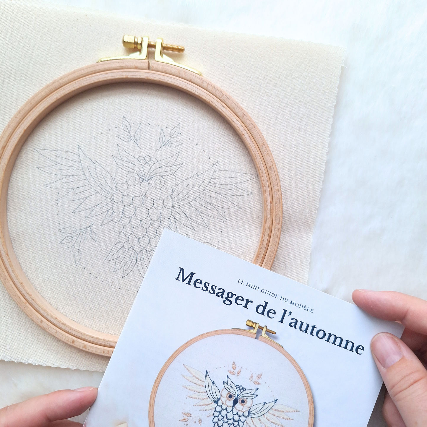 Kit de broderie - Messager de l'automne