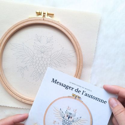 Kit de broderie - Messager de l'automne