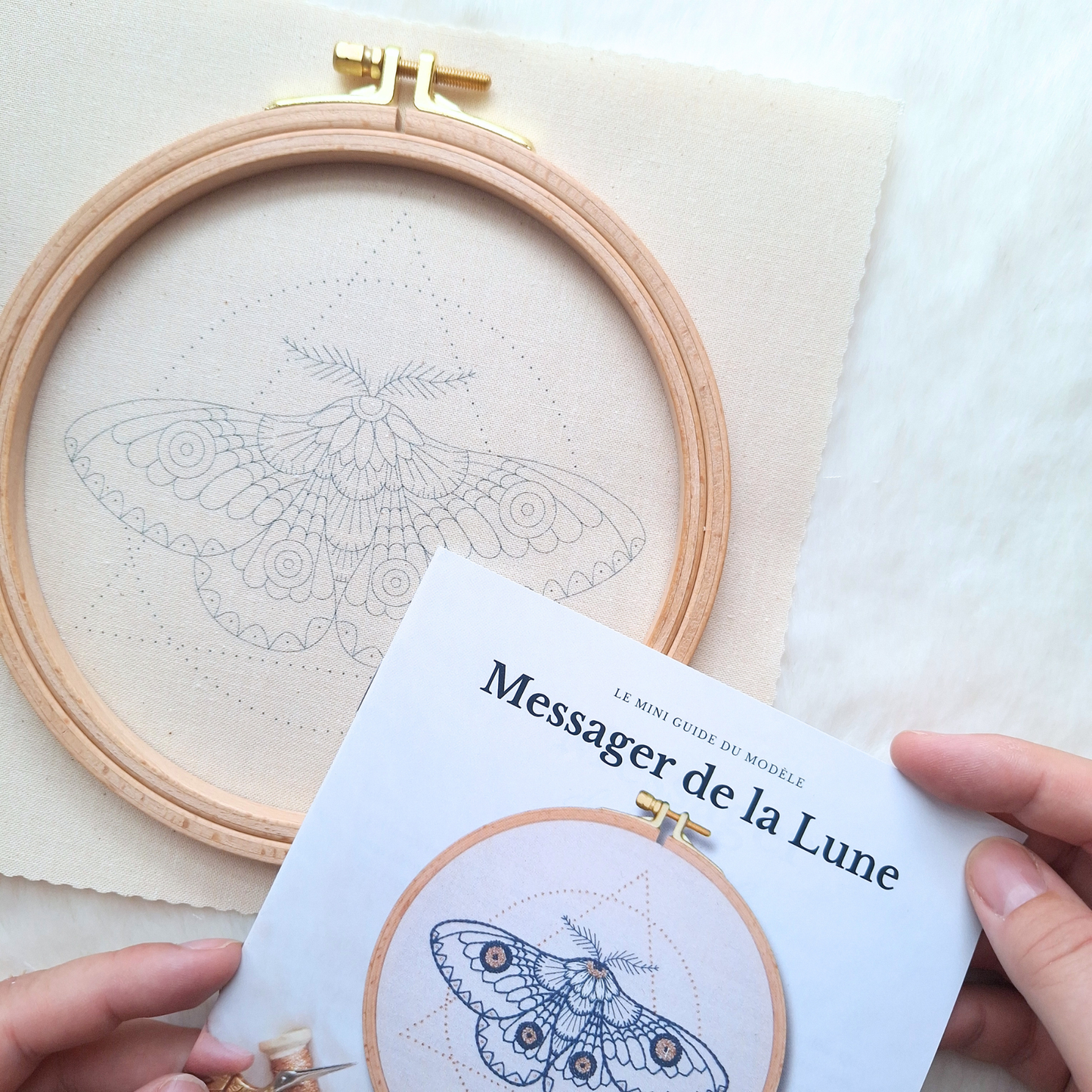 Kit de broderie - Messager de la Lune