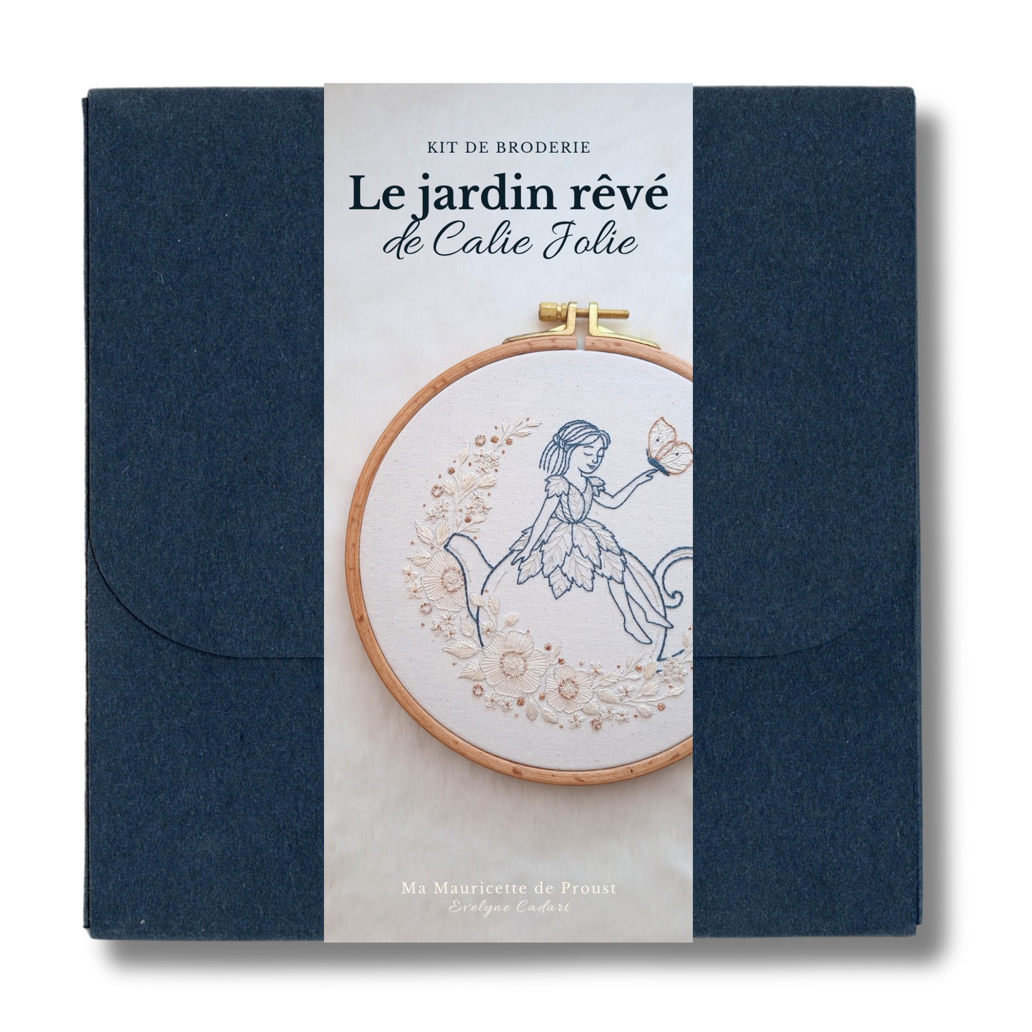 Kit de broderie - Le jardin rêvé de Calie Jolie