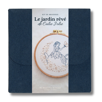 Kit de broderie - Le jardin rêvé de Calie Jolie