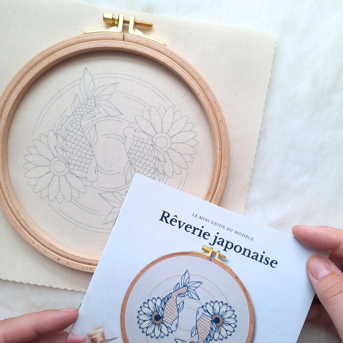 Kit de broderie - Rêverie japonaise