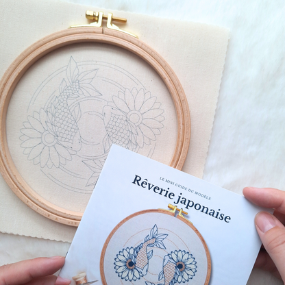 Kit de broderie - Rêverie japonaise