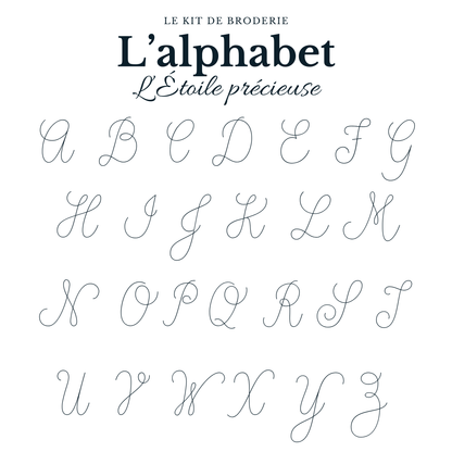 Kit de broderie - L'Étoile précieuse