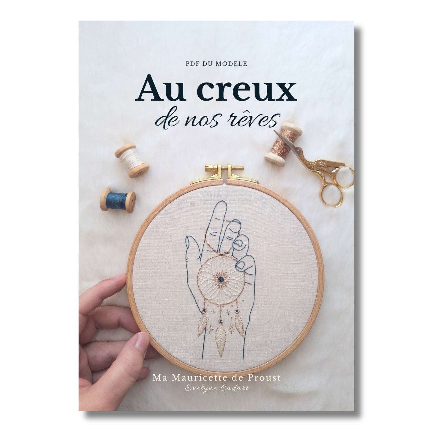 Patron de broderie - Au creux de nos rêves