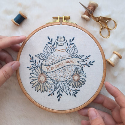 Patron de broderie - Infusion d'âme