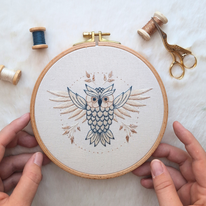 Kit de broderie - Messager de l'automne