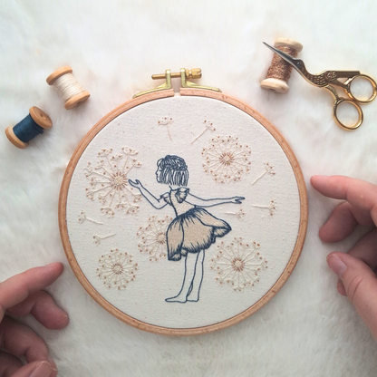 Patron de broderie - Souffle Calie Jolie