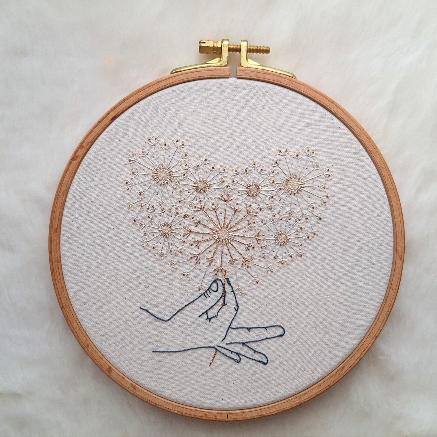 Kit de broderie - Ciel d'été mon amour