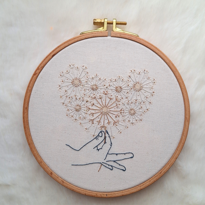 Kit de broderie - Ciel d'été mon amour