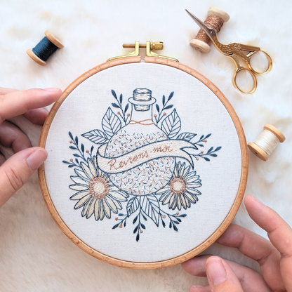 Patron de broderie - Infusion d'âme