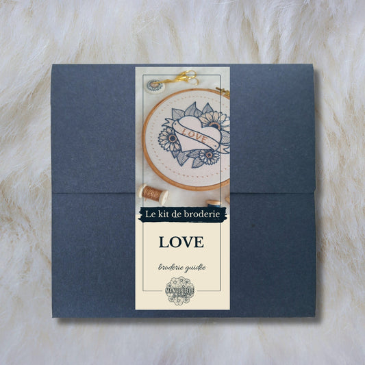 Kit de broderie - Love