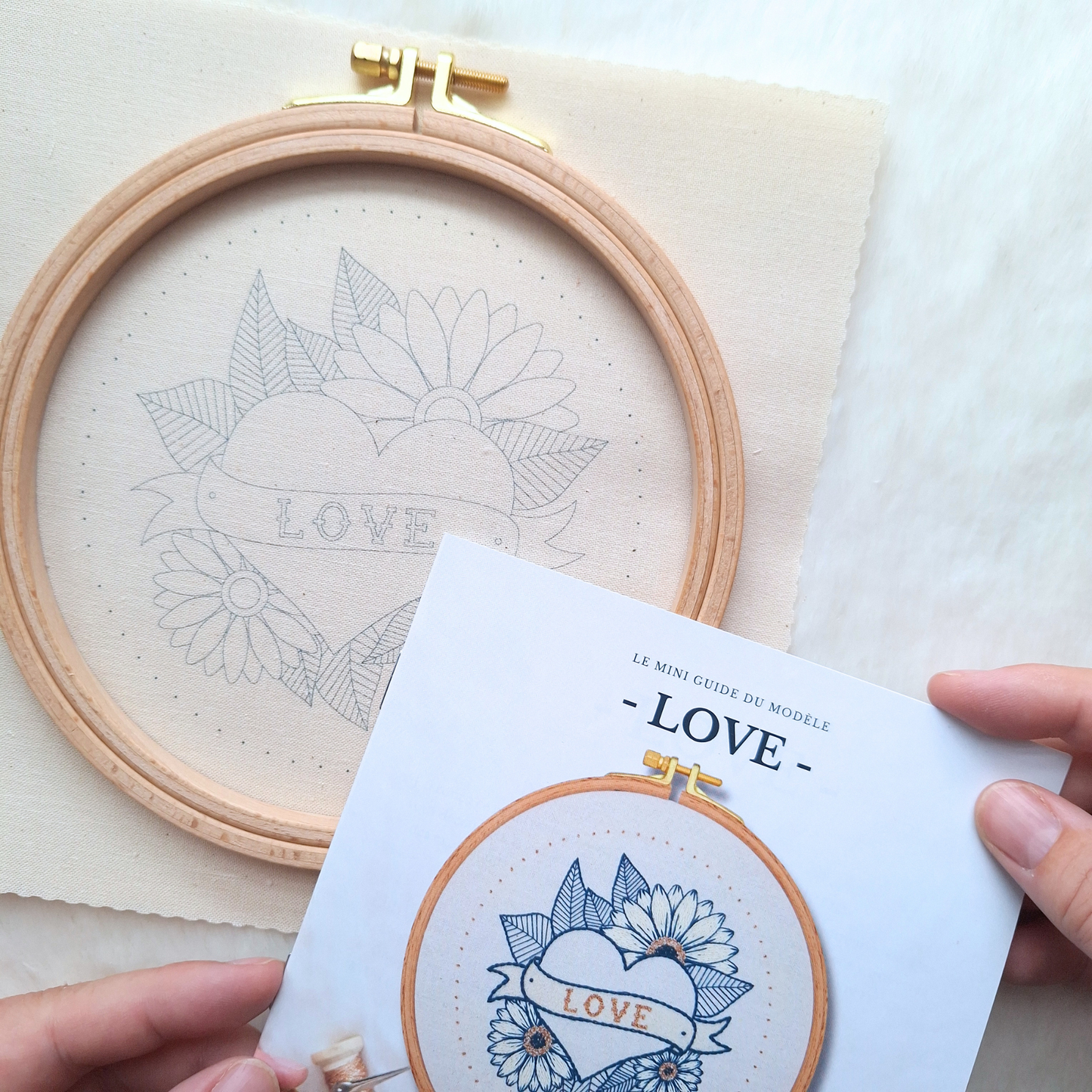Kit de broderie - LOVE