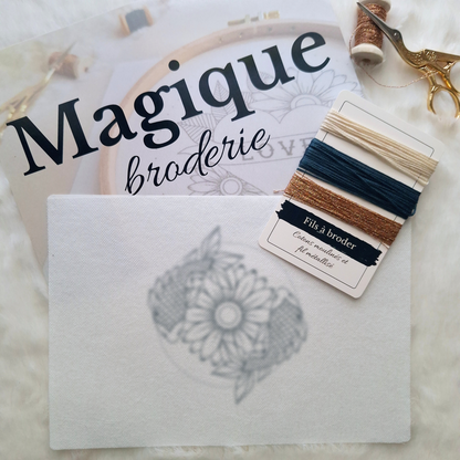 Magique broderie - Sous le signe du Koï