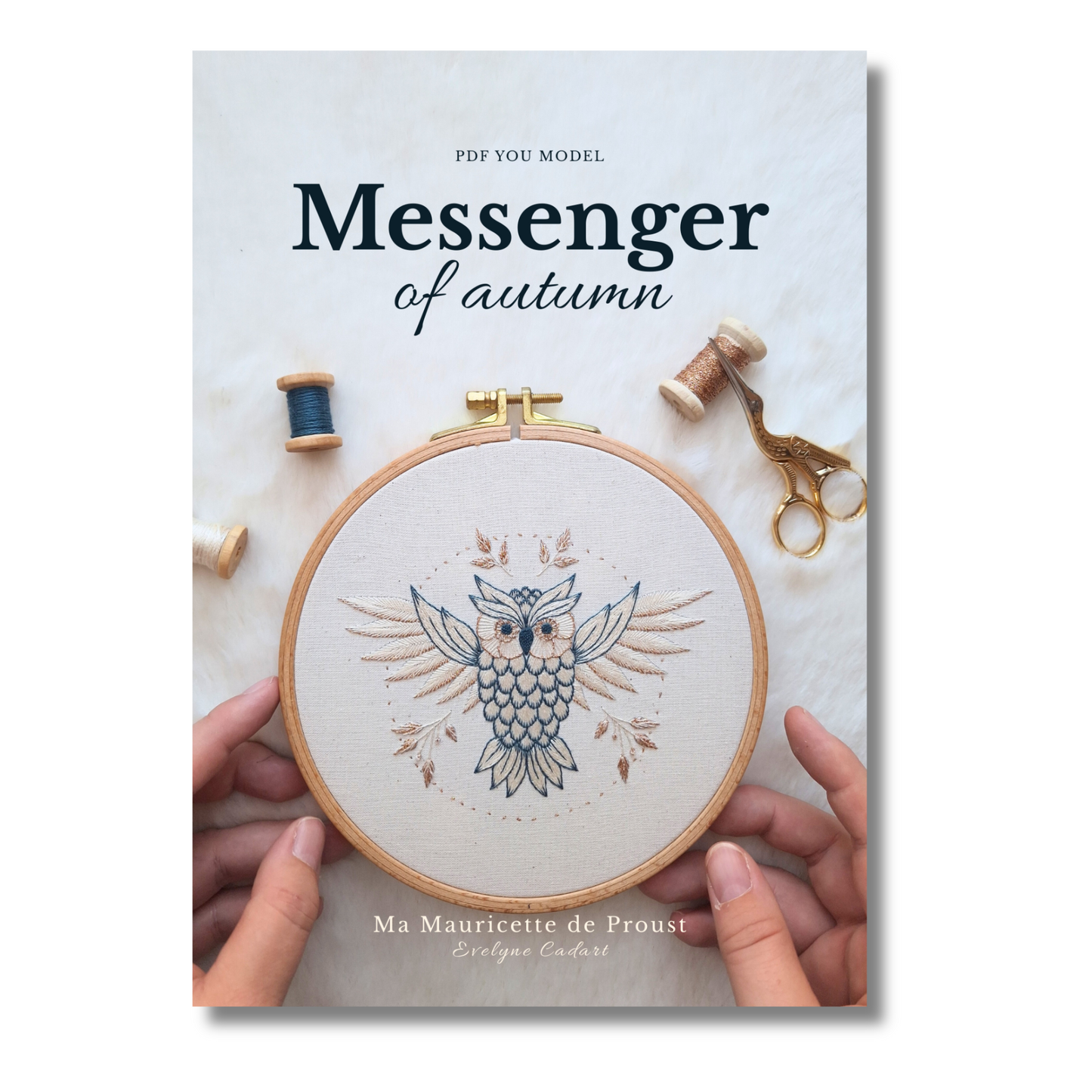 Patron de broderie - Messager de l'automne