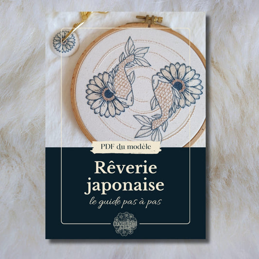 Patron de broderie - Rêverie Japonaise