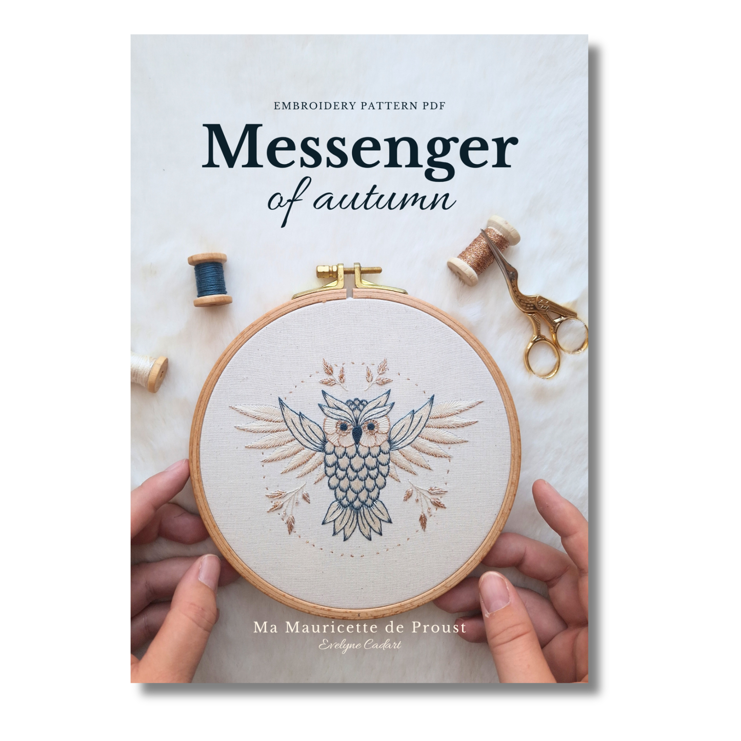 Patron de broderie - Messager de l'automne