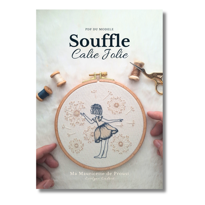 Patron de broderie - Souffle Calie Jolie