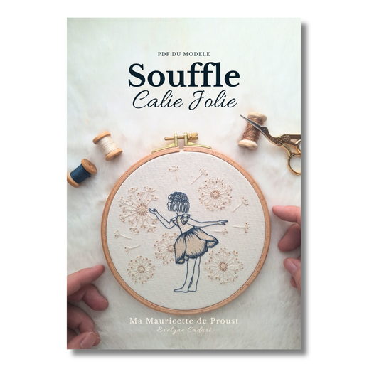Patron de broderie - Souffle Calie Jolie
