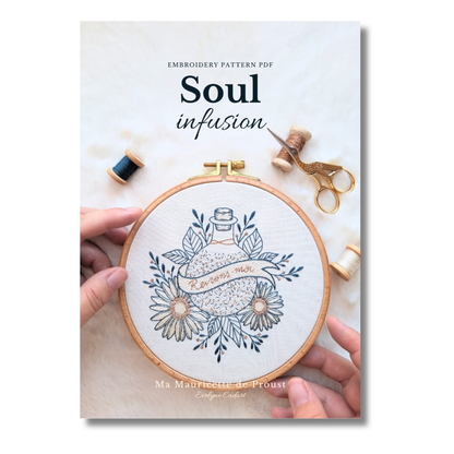 Patron de broderie - Infusion d'âme